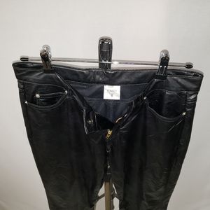 Playboy Vintage Snakeskin Faux Leather Pants